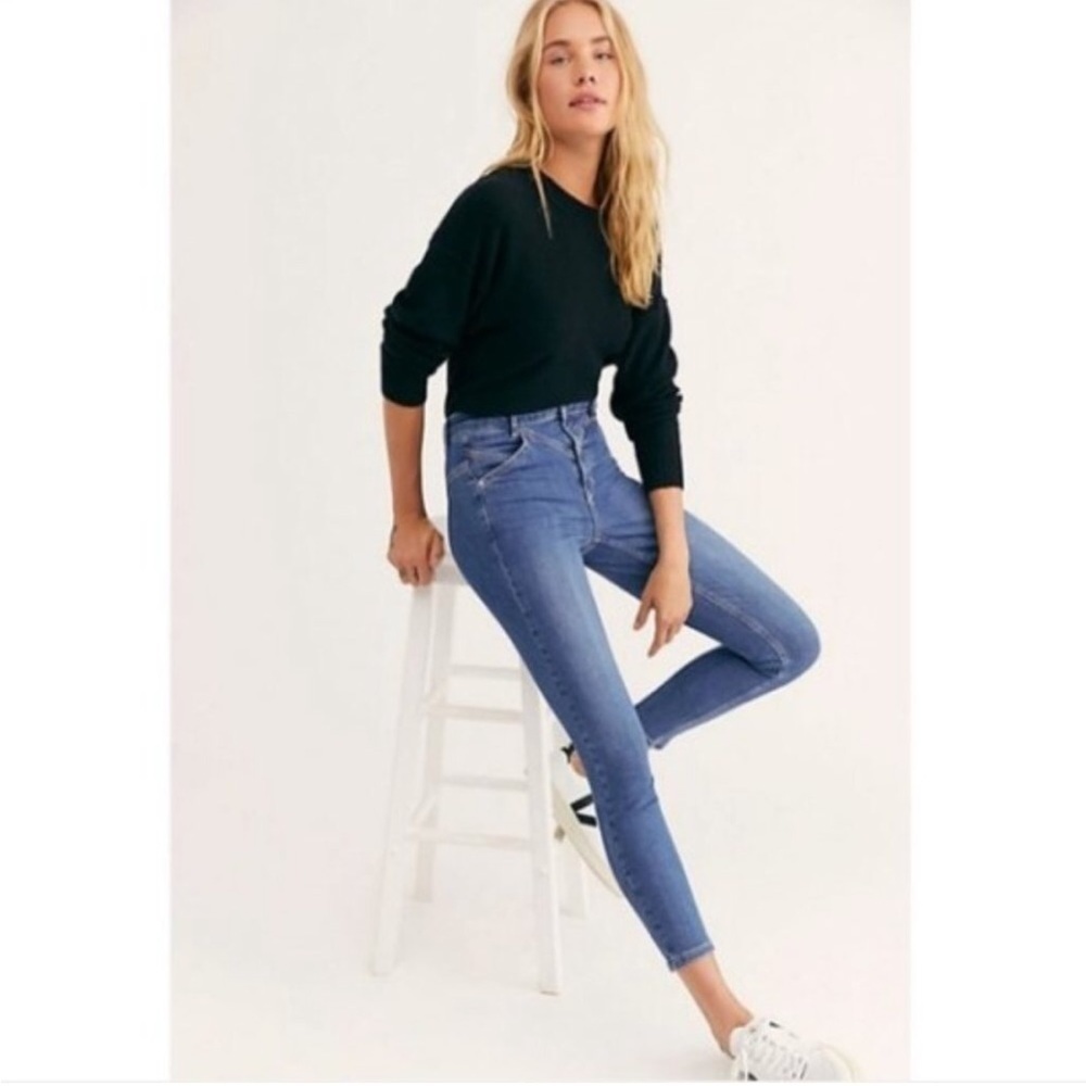 We The Free Riley Seam Skinny Jeans
